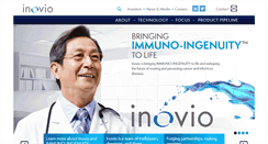 Desktop Screenshot of inovio.com